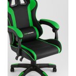 Кресло спортивное TopChairs Shadow черно-зеленый