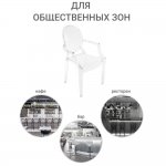 Комплект из 2-х стульев Louis Ghost прозрачный