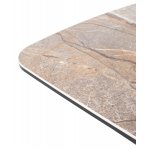 Стол CALDERON 180 GLOSS GRAND CORDILLERA керамика / бронзовый винтажный каркас, ®DISAUR