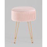 Пуф Астор светло-розовый