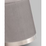 Пуф Шарлотта с ящиком серебро велюр серебристый