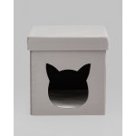 Пуф складной с ящиком Store Pet серый