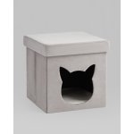 Пуф складной с ящиком Store Pet серый