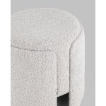 Пуф Taks букле светло-серый