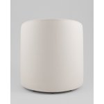 Пуф Тея спинка иск.кожа, сиденье шенилл светло-серый Пуф Тея спинка иск.кожа, сиденье шенилл светло-серый