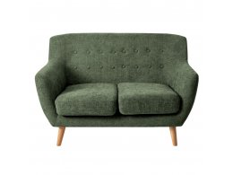 Диван Picasso двухместный зелёный, шенилл