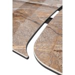 Стол CALDERON 180 GLOSS GRAND CORDILLERA керамика / бронзовый винтажный каркас, ®DISAUR