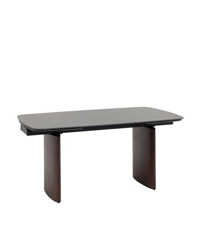 Стол обеденный Астарта раскладной 160-240х90 см керамика темная