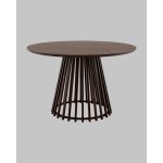 Стол обеденный Daphne 120*75 см орех