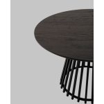 Стол обеденный Daphne 120*75 см темное дерево