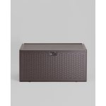 Стол-сундук Кейт пластик 110*55 см 276 л коричневый