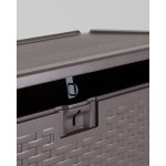 Стол-сундук Кейт пластик 110*55 см 276 л коричневый