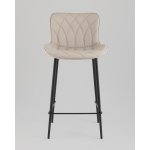 Стул полубарный Vault экокожа серый