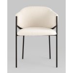 Стул Brace букле белый