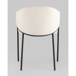 Стул Brace букле белый