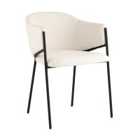 Стул Brace букле белый