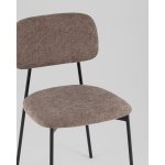 Стул Chao коричневый черные ножки 4 шт.