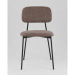 Стул Chao коричневый черные ножки 2 шт.