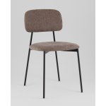 Стул Chao коричневый черные ножки 4 шт.