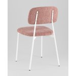 Стул Chao розовый белые ножки