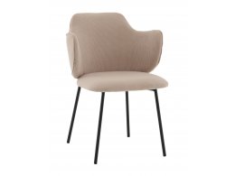 Стул Джиннет велюр бежевый