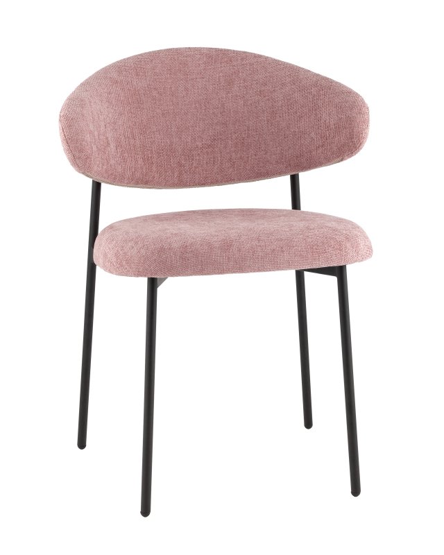 Стул Evan шенилл пыльно-розовый Стул Evan шенилл пыльно-розовый