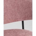 Стул Evan шенилл пыльно-розовый Стул Evan шенилл пыльно-розовый