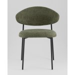 Стул Evan шенилл зеленый Стул Evan шенилл зеленый