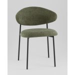 Стул Evan шенилл зеленый Стул Evan шенилл зеленый