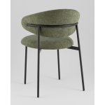 Стул Evan шенилл зеленый Стул Evan шенилл зеленый