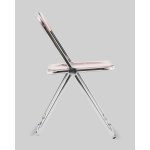 Стул Fold Pink складной розовый