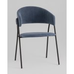 Стул Колин NEW вельвет пыльно-синий