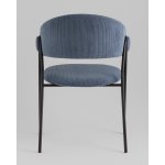 Стул Колин NEW вельвет пыльно-синий