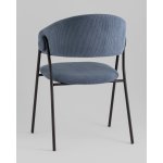 Стул Колин NEW вельвет пыльно-синий