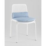 Стул Louran с подушкой белый 2 шт.