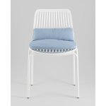 Стул Louran с подушкой белый 2 шт.