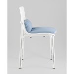 Стул Louran с подушкой белый 2 шт.