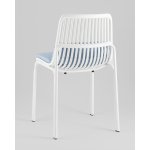 Стул Louran с подушкой белый 2 шт.