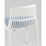 Стул Louran с подушкой белый 2 шт.