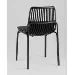 Стул Louran с подушкой чёрный 2 шт.