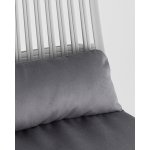 Стул Louran с подушкой серый 2 шт.