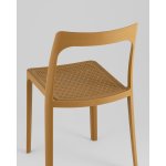 Стул обеденный Marty пластиковый охра