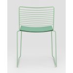 Стул обеденный Danny зеленый с подушкой