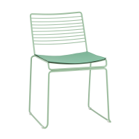 Стул обеденный Danny зеленый с подушкой