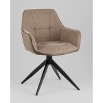 Стул обеденный Alba экокожа коричневый