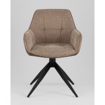 Стул обеденный Alba экокожа коричневый