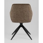 Стул обеденный Alba экокожа коричневый