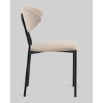 Стул обеденный Квинси велюр кремовый