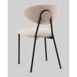 Стул обеденный Квинси велюр кремовый