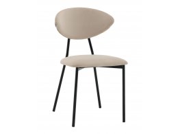 Стул обеденный Квинси велюр кремовый